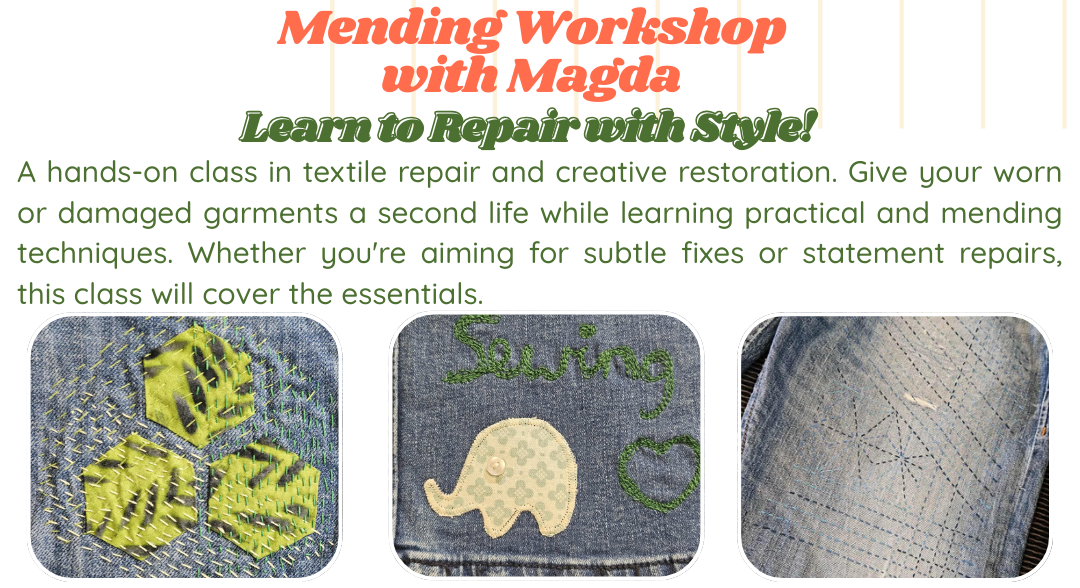 Mending Workshop with Magda